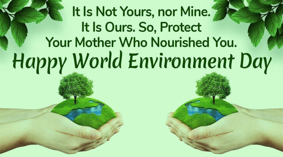 World Environment Day Protect Nature Quote Wallpaper
