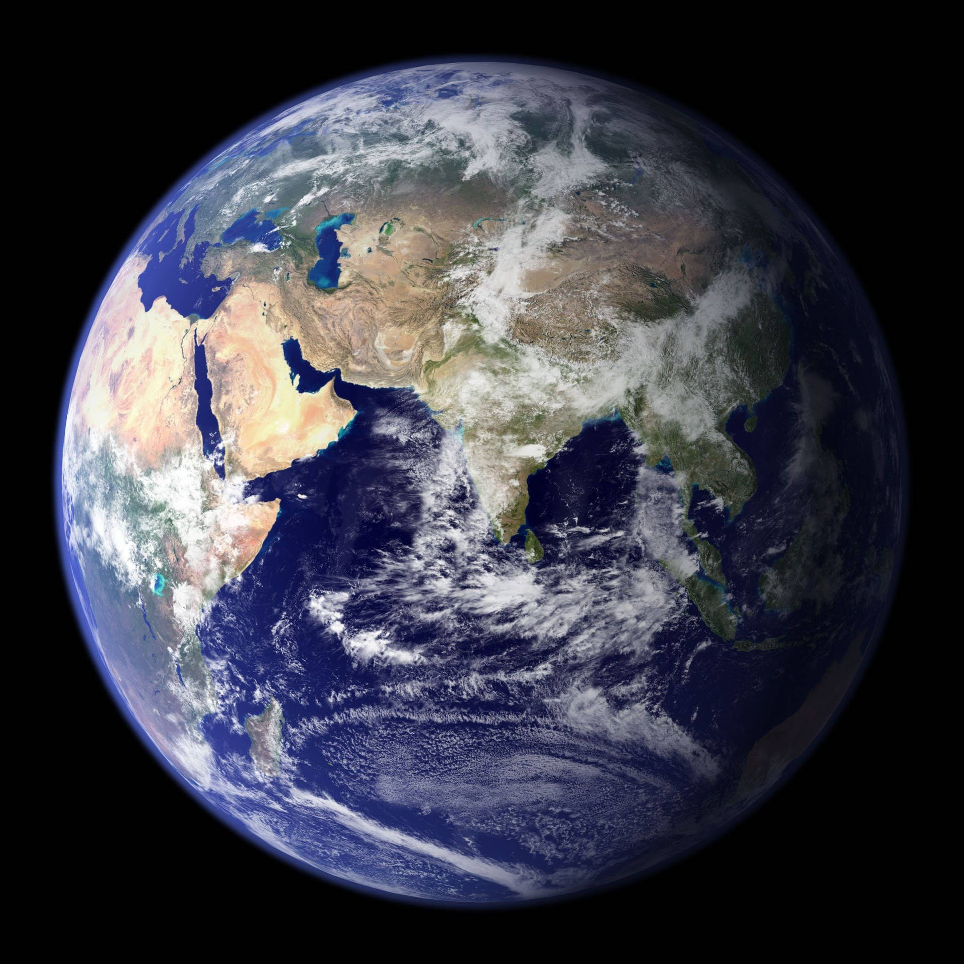 Världen Globe 2048 X 2048 Wallpaper