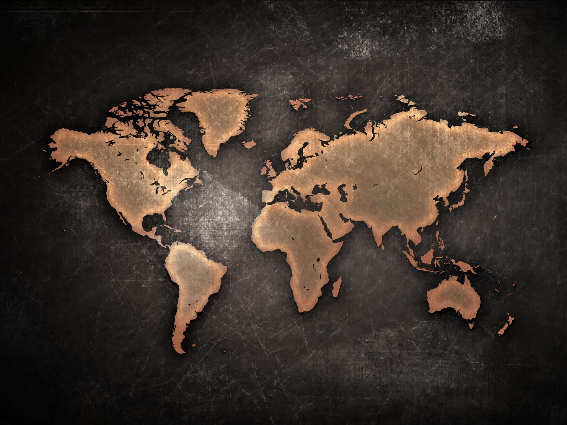 Erkundedie Welt Mit Dieser Ästhetischen Landkartenansicht Wallpaper