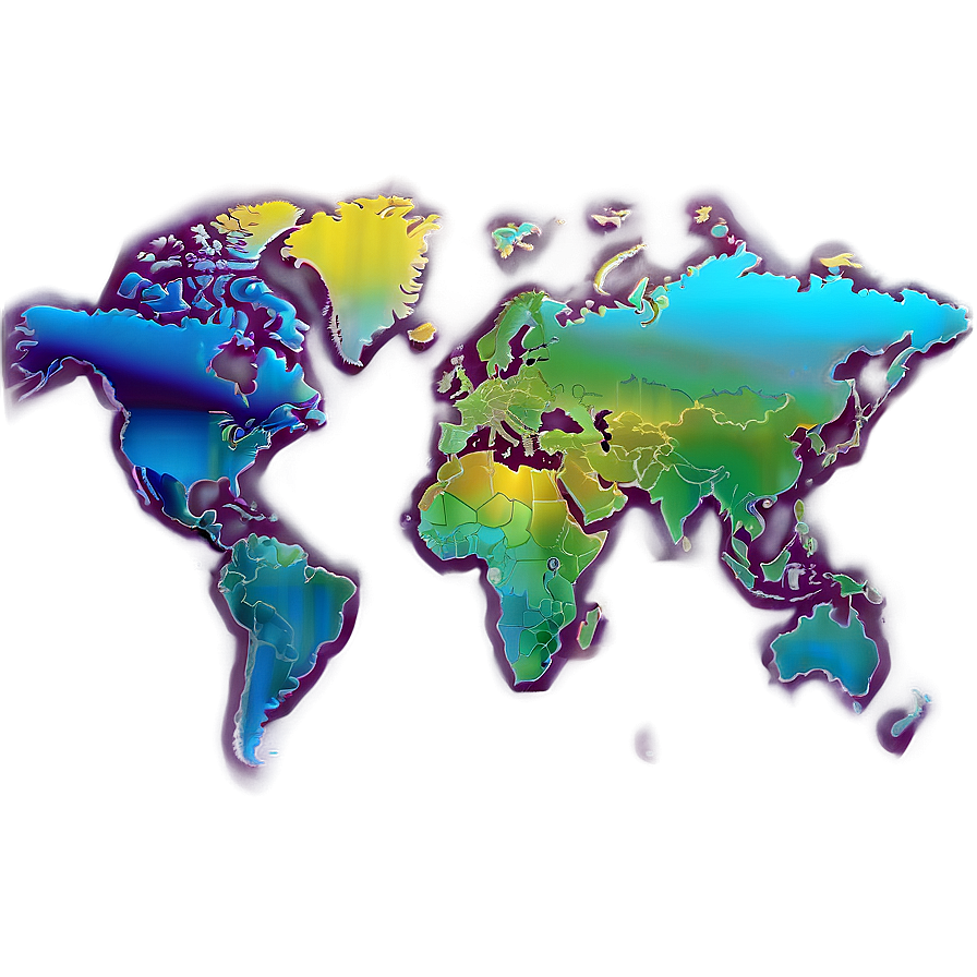 World Map B PNG