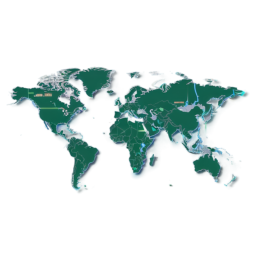 World Map For Flight Paths Png Iks PNG