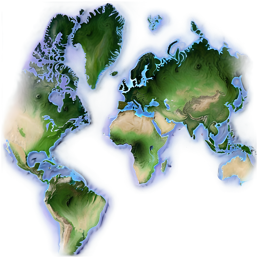 World Map Grid Png 05032024 PNG