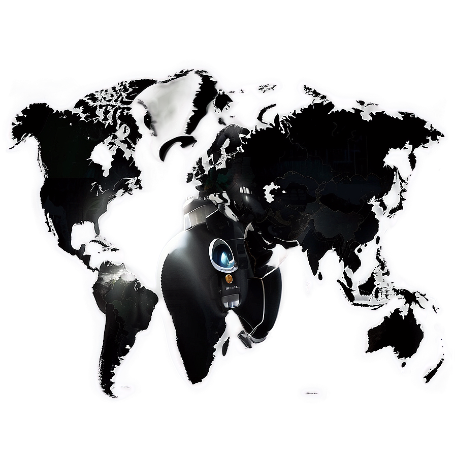 World Map Mural Png Vvd47 PNG