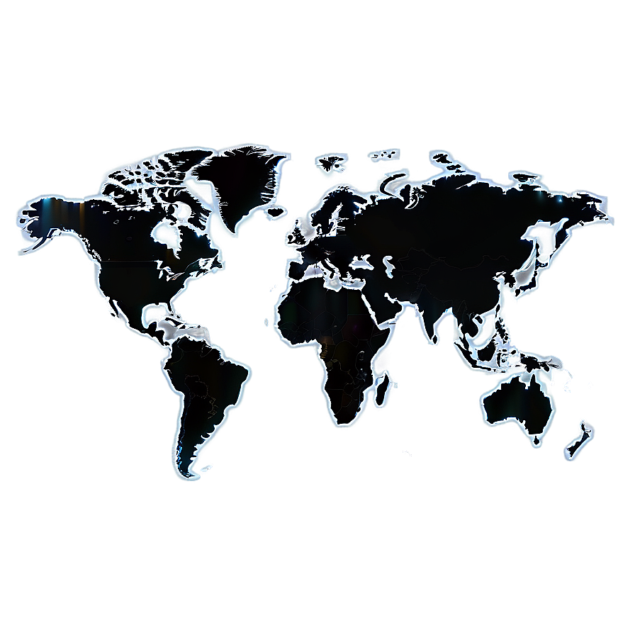 World Map Outline Creative Png Jrc PNG