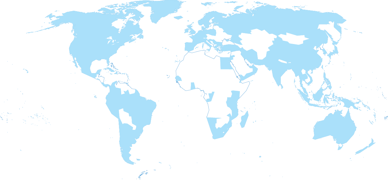 World Map Outline Croatia Location PNG