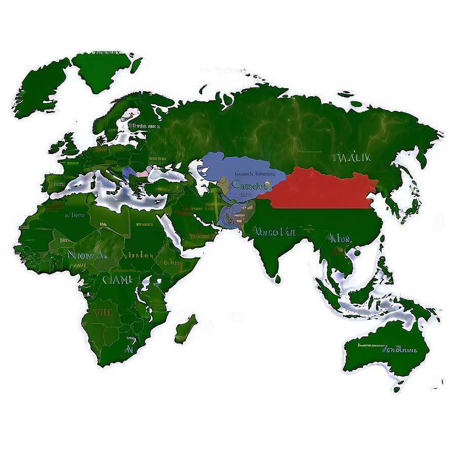 World Map Outline With Capitals Png 06262024 PNG