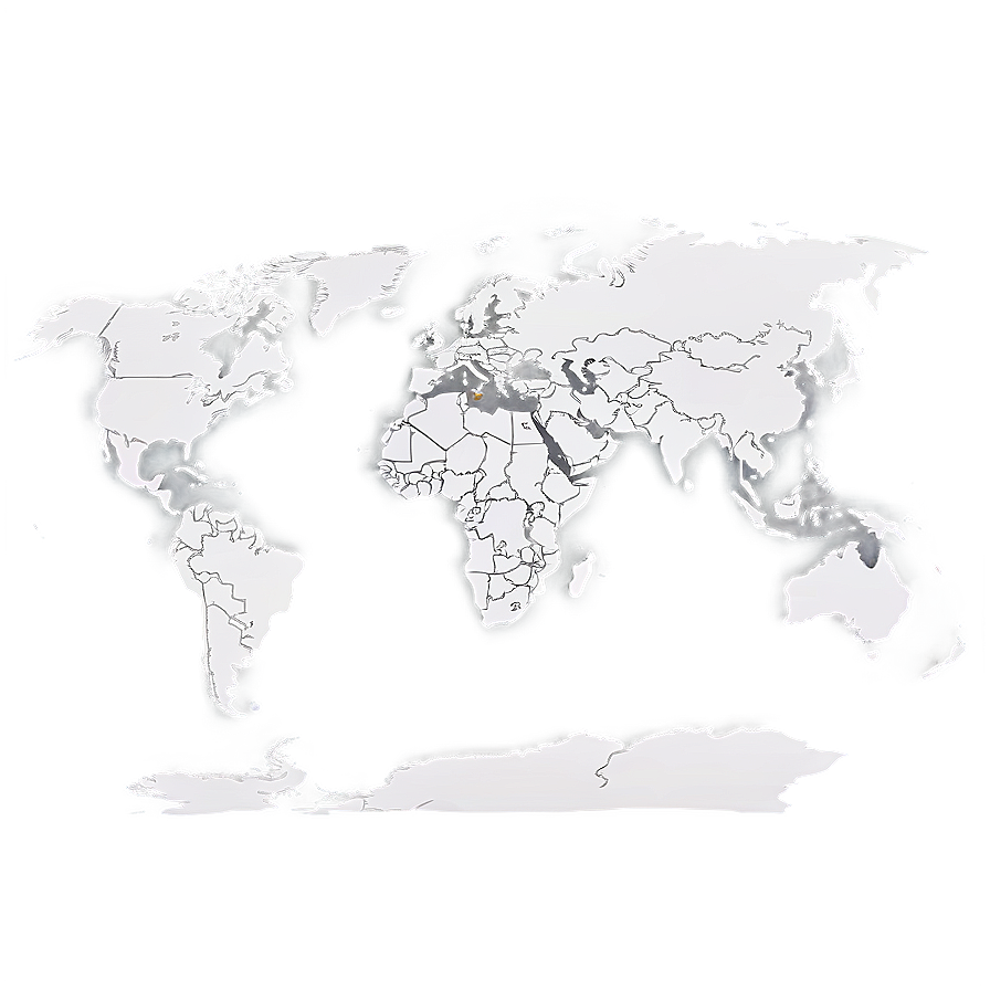 World Map Outline With Continents Png 97 PNG