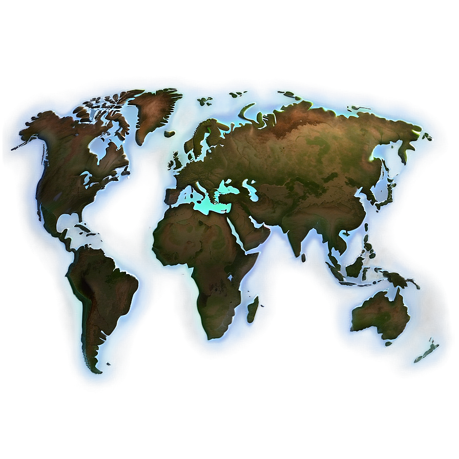 World Map Png Xbd19 PNG