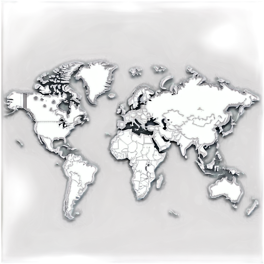 World Map Sketch Png 62 PNG