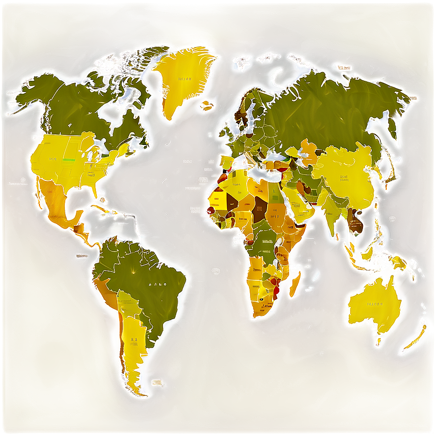 World Map Time Zones Overlay Png 06242024 PNG