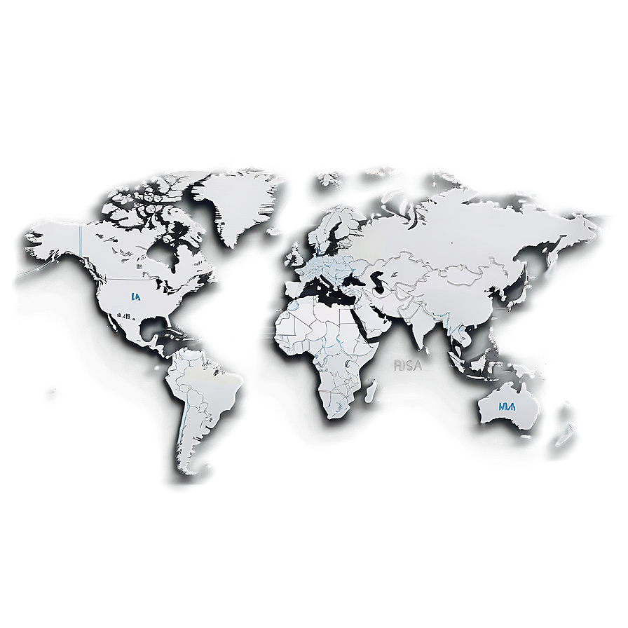 World Map Vector With Historical Sites Png 3 PNG