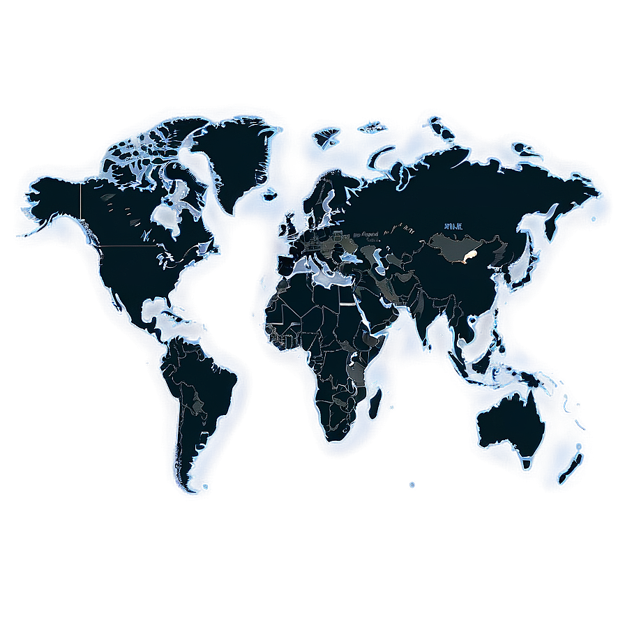 World Map Vector With Names Png 96 PNG