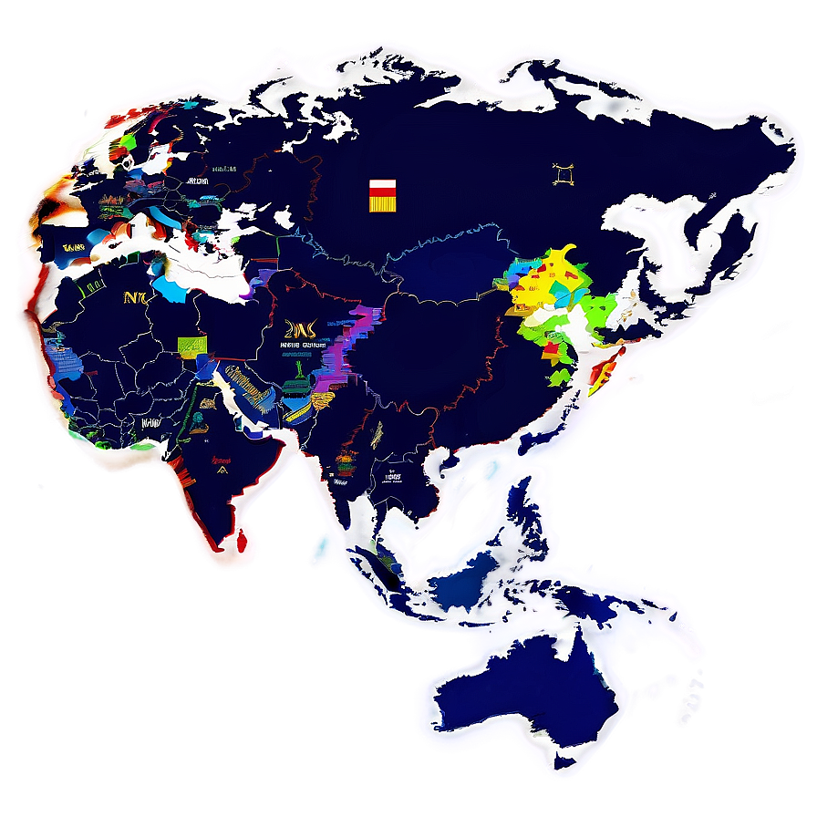 World Map With International Borders Png Qlw PNG