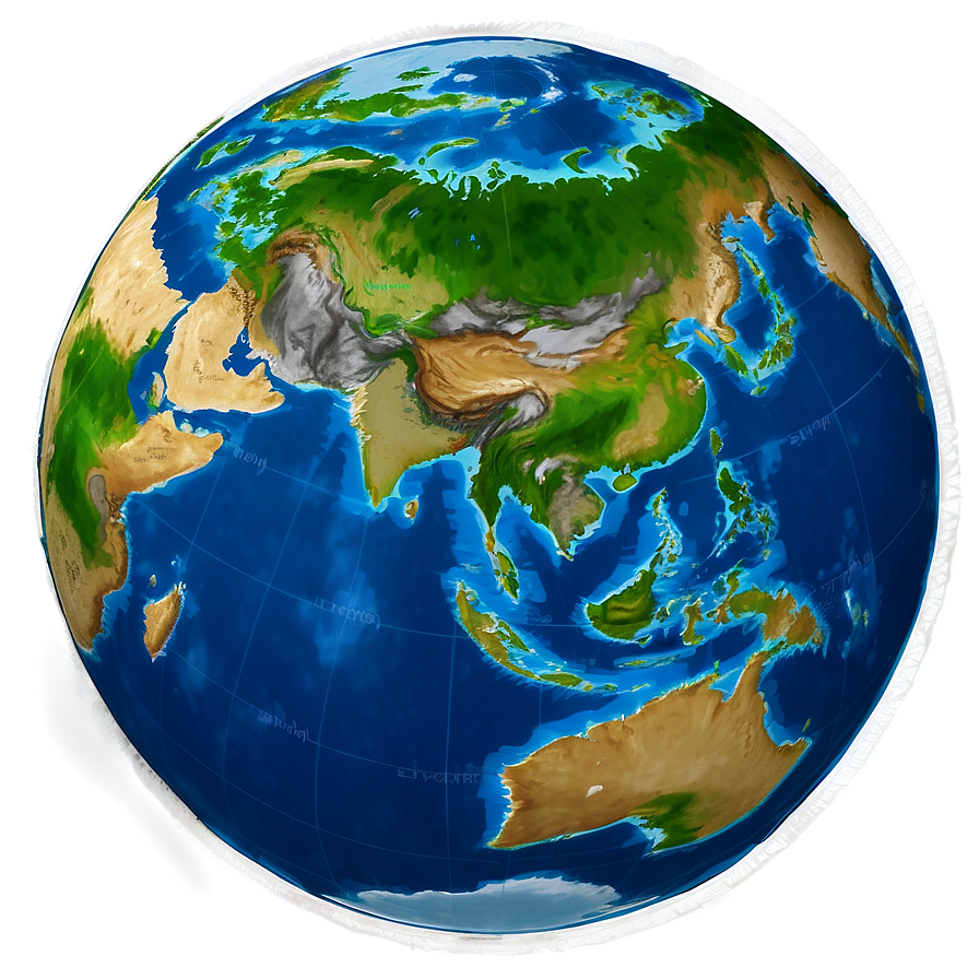 World Map With Oceans Png Qse58 PNG