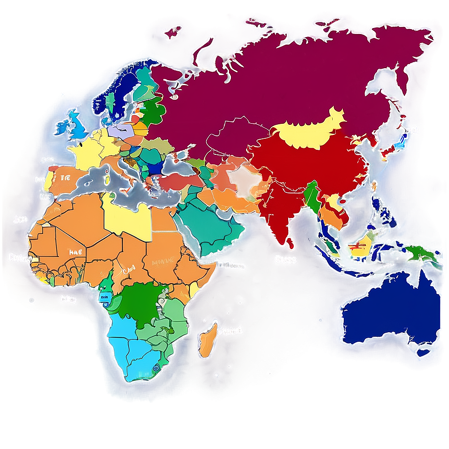 World Map With Religious Distribution Png Xxh8 PNG