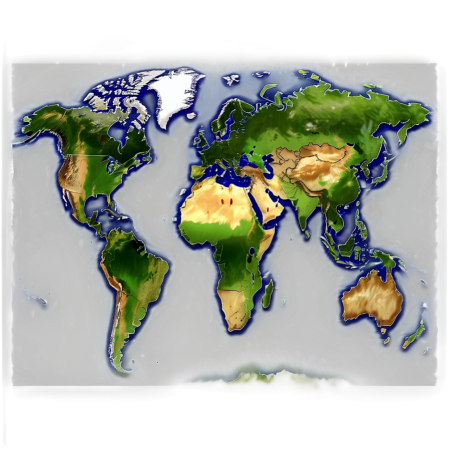 World Night Lights Map Png 92 PNG