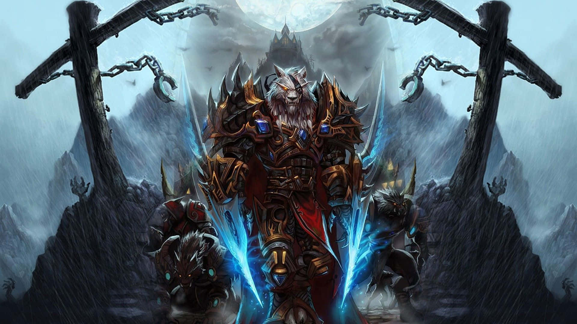Contend for power in World of Warcraft Wallpaper