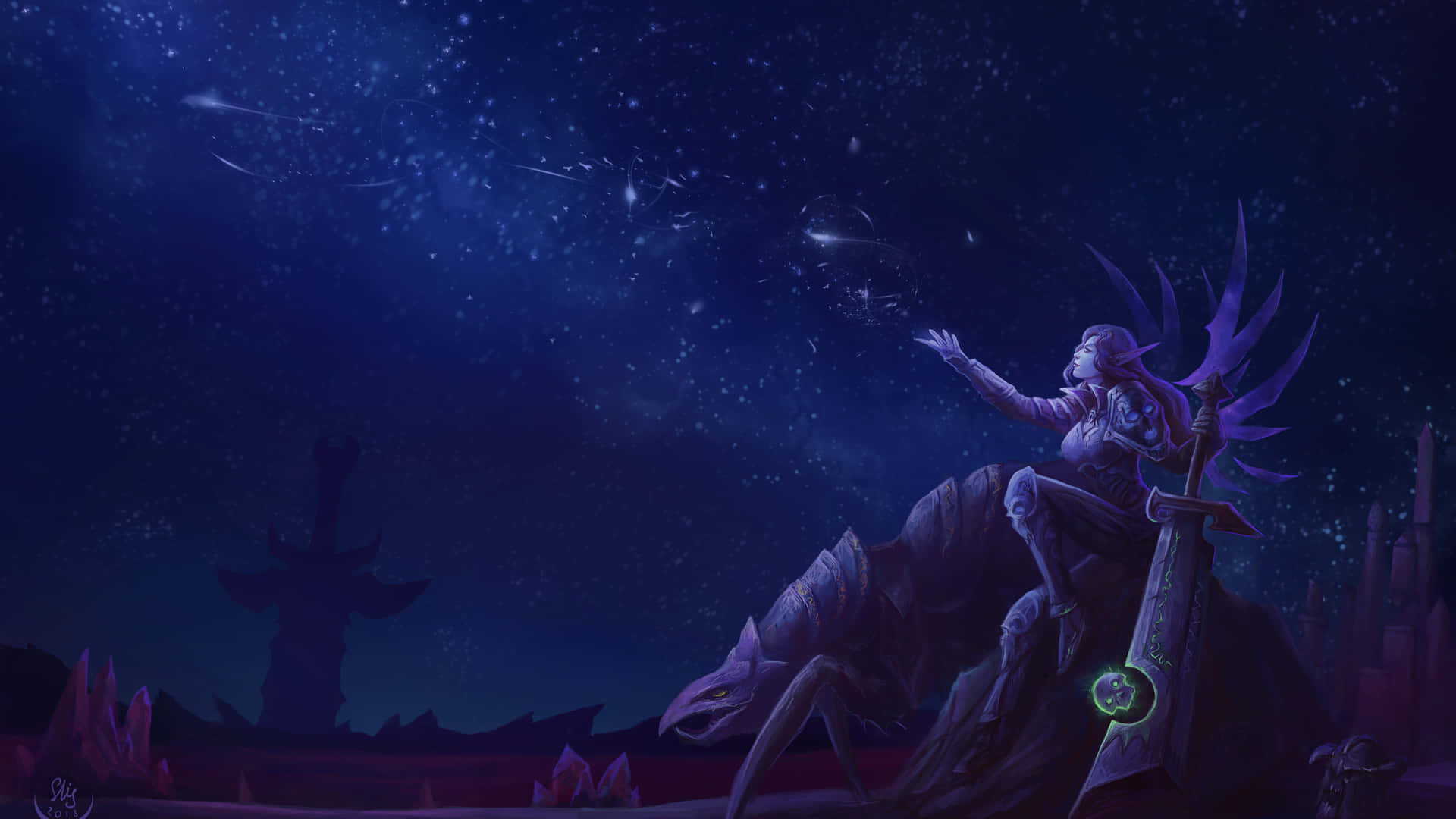 Journey Through Azeroth in World of Warcraft Wallpaper