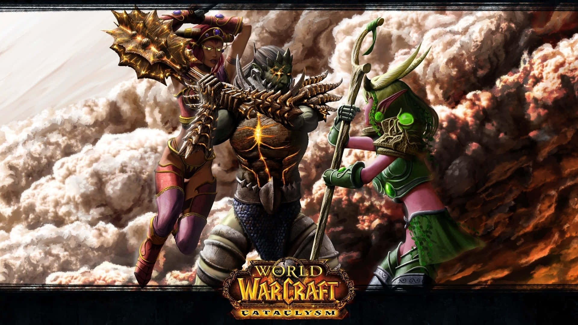 Immersive Adventure Awaits in World of Warcraft Wallpaper