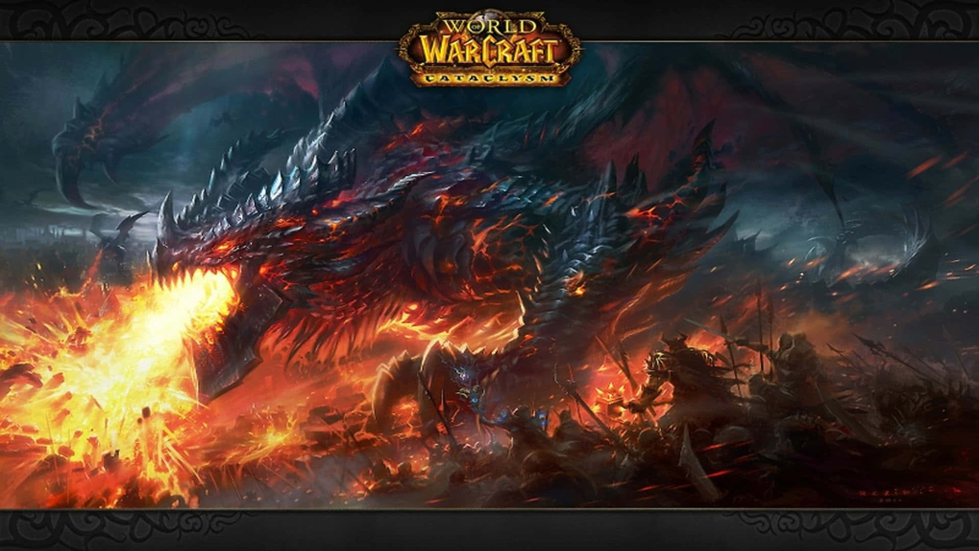 Enepisk Resa Väntar I World Of Warcraft. Wallpaper