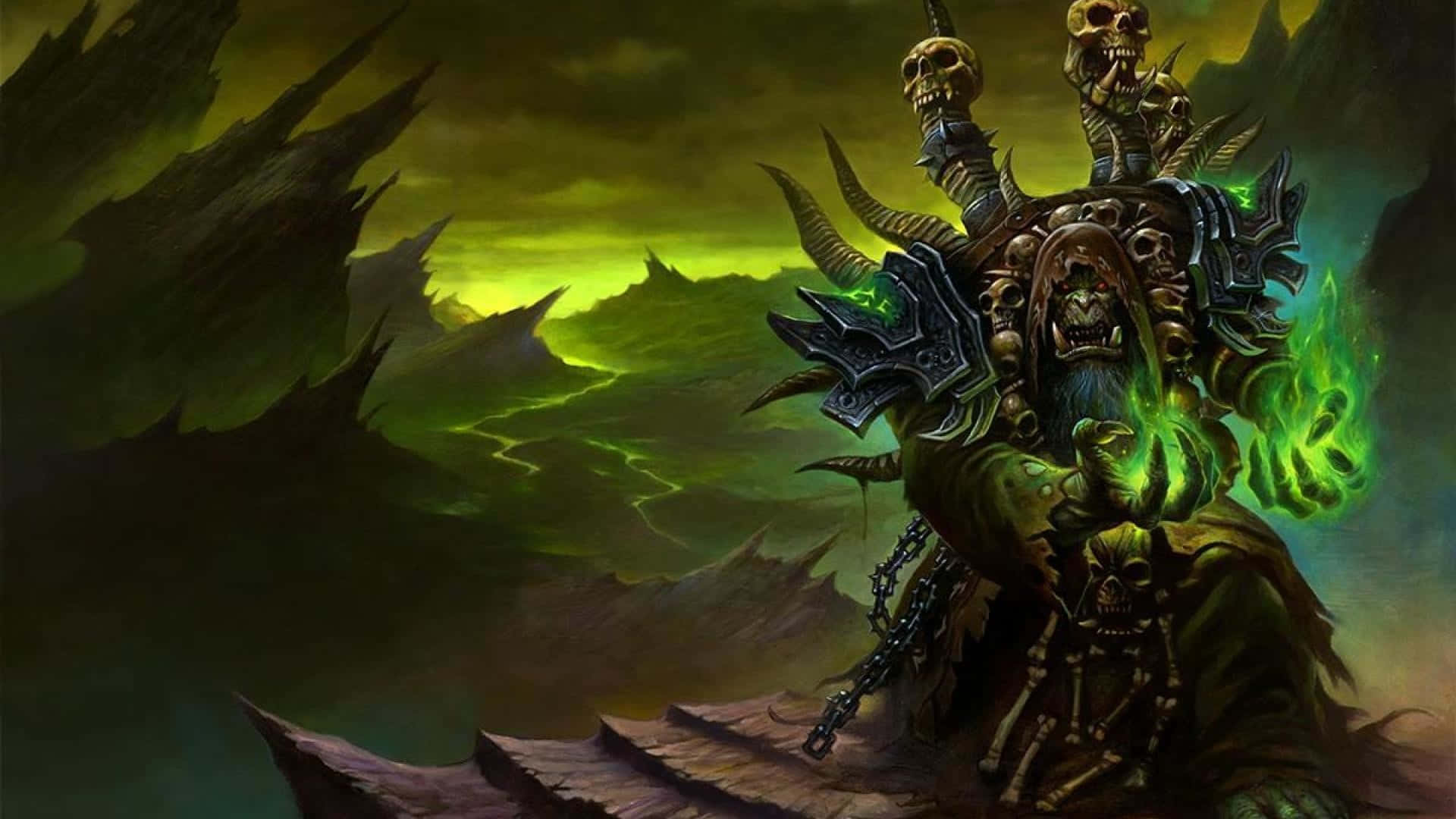 "Choose Your Path" with World of Warcraft. Wallpaper