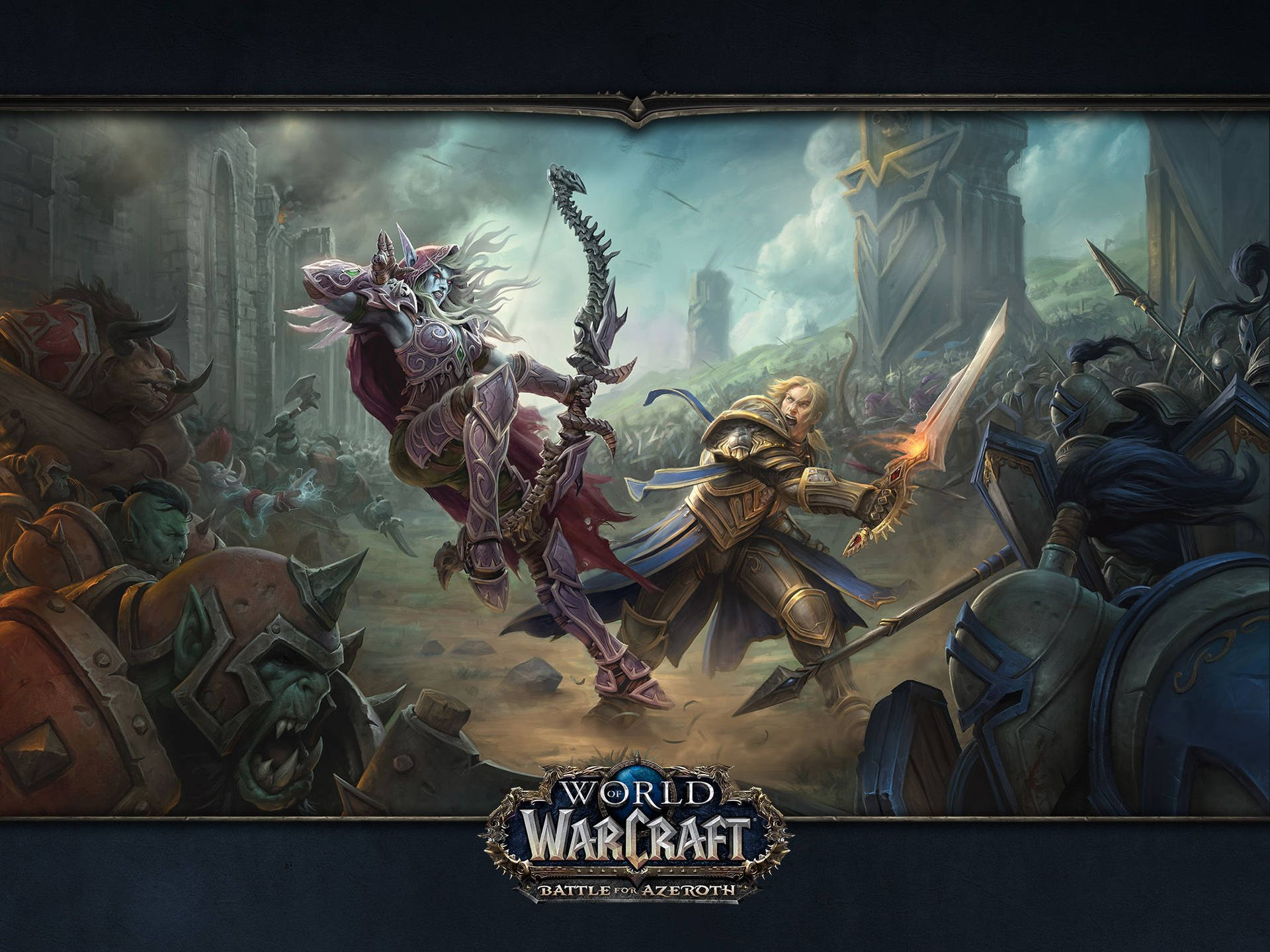World Of Warcraft Battle For Azeroth Sylvanas Vs Anduin