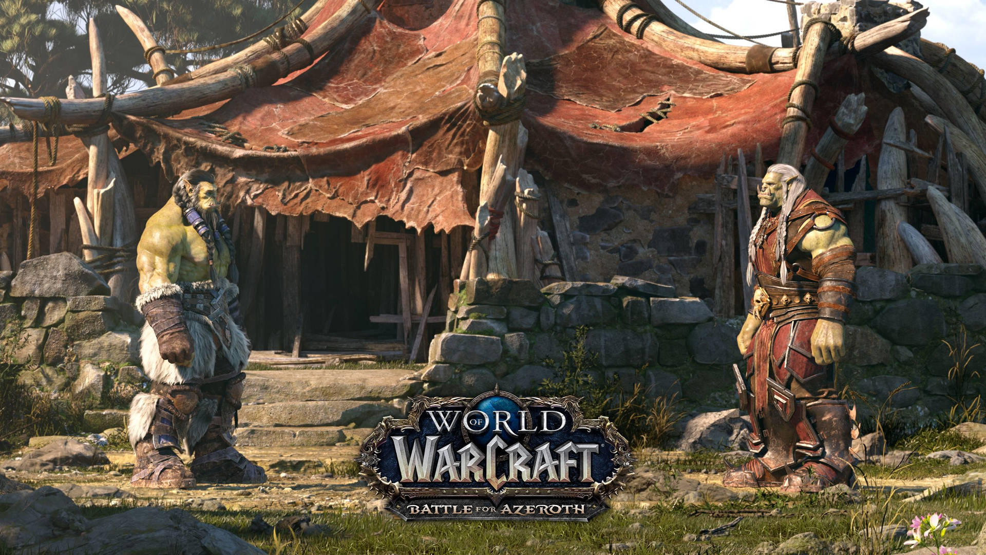 Two Legendary Leaders Join Forces in World of Warcraft: Battle for Azeroth Wallpaper