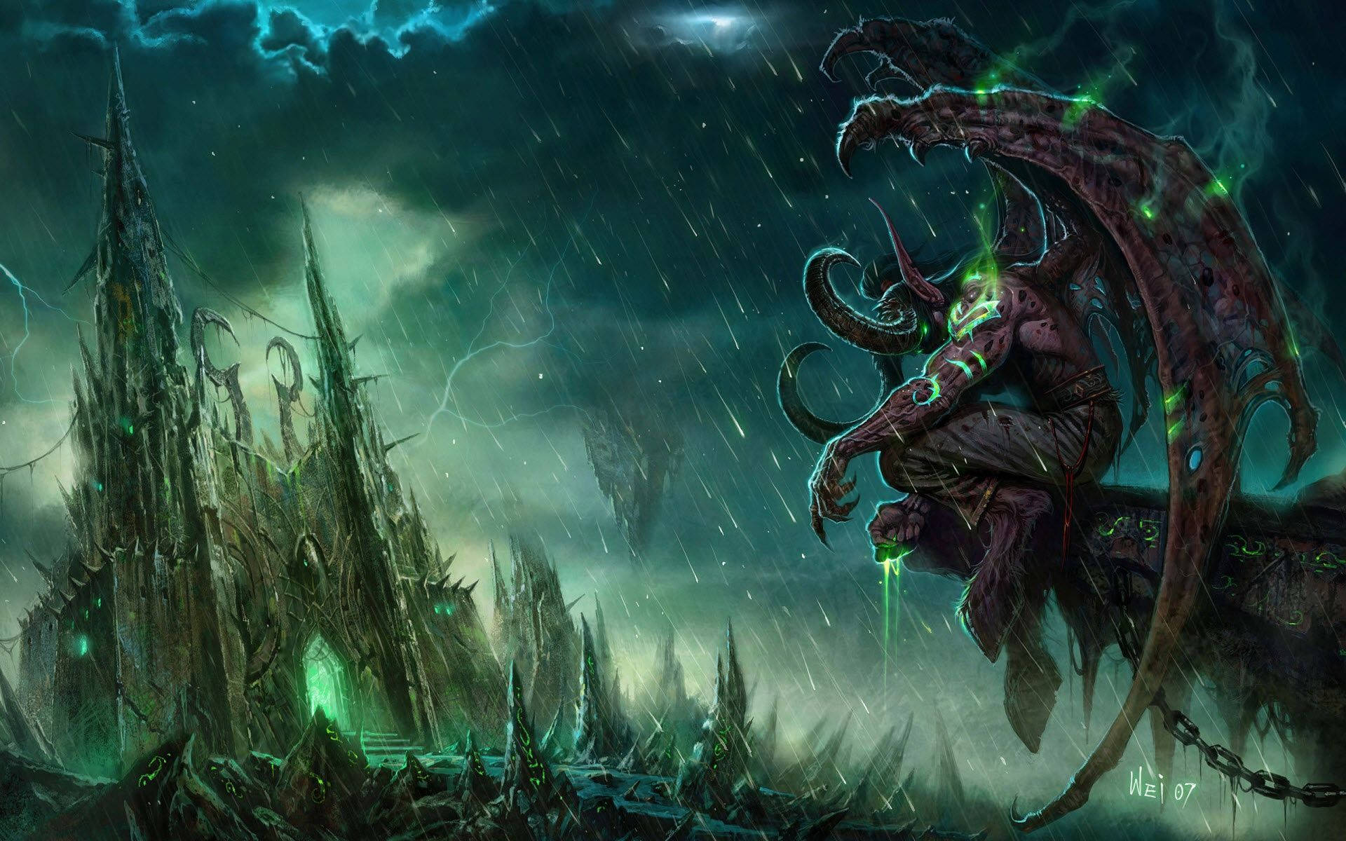 World Of Warcraft Illidan At Black Temple