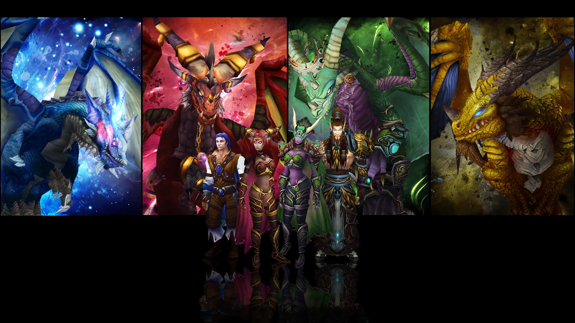 World of Warcraft Races - Epic Gathering Wallpaper