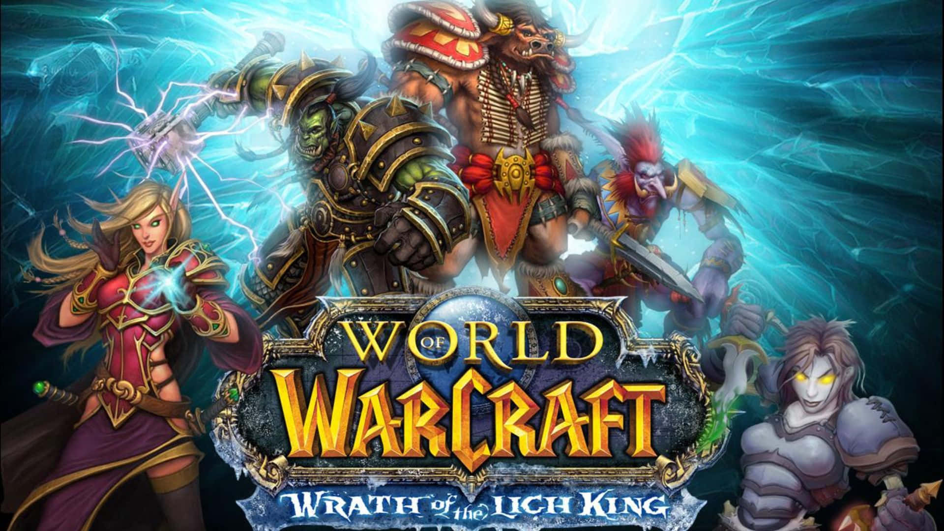 World of Warcraft Races Assemble for Battle Wallpaper