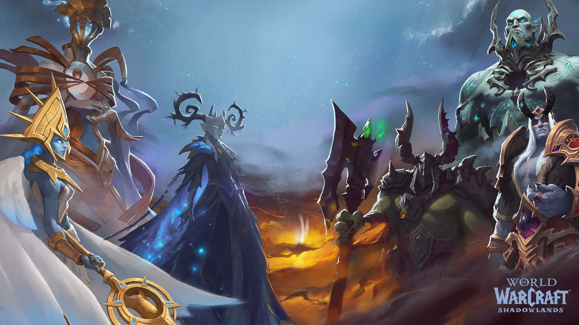 Embark on an epic journey with World of Warcraft: Shadowlands Wallpaper