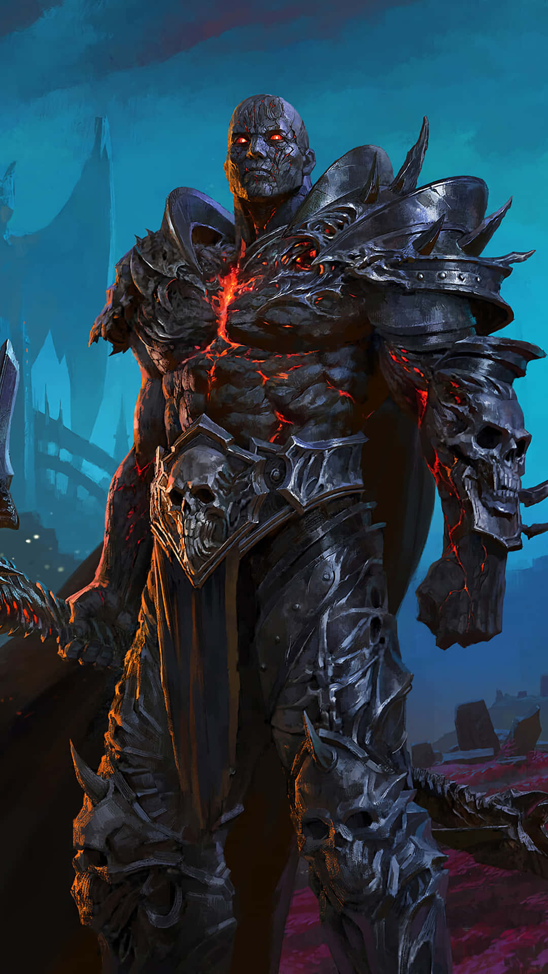 Erkundedie Schattenlande Von World Of Warcraft Wallpaper