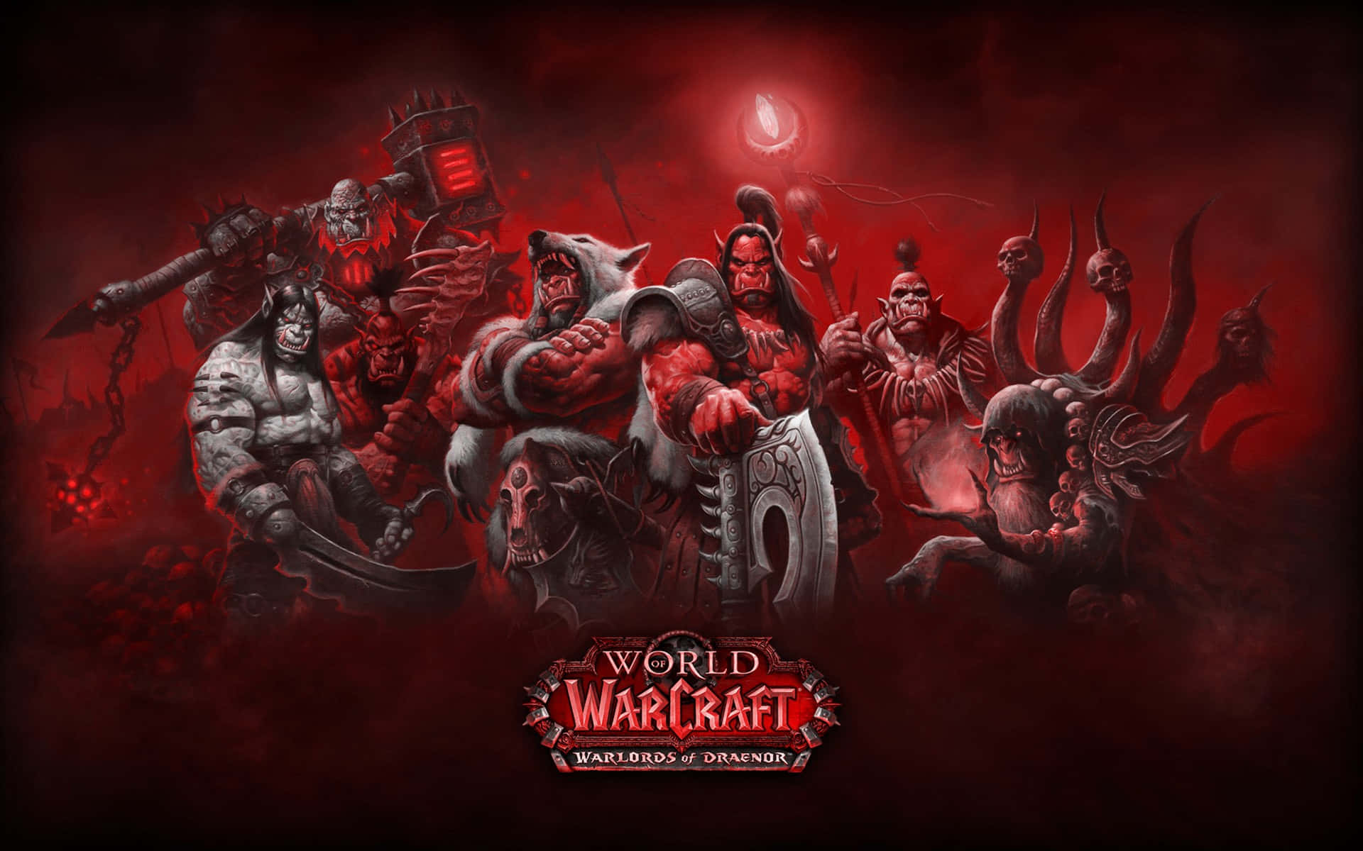 World Of Warcraft: Warlords Of Draenor Epic Battle Scene Wallpaper