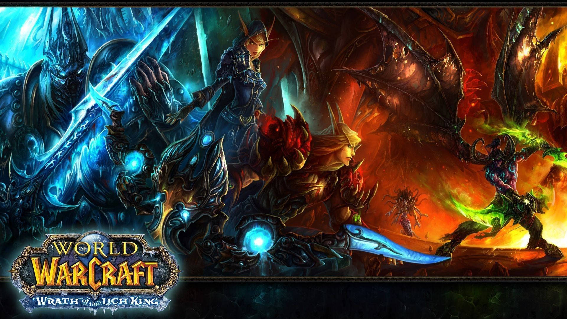 Explore the world of Azeroth during the Wrath of the Lich King, Alliance Edition. Wallpaper