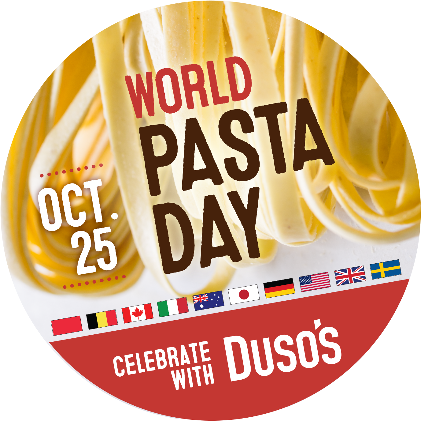 World Pasta Day Celebration PNG