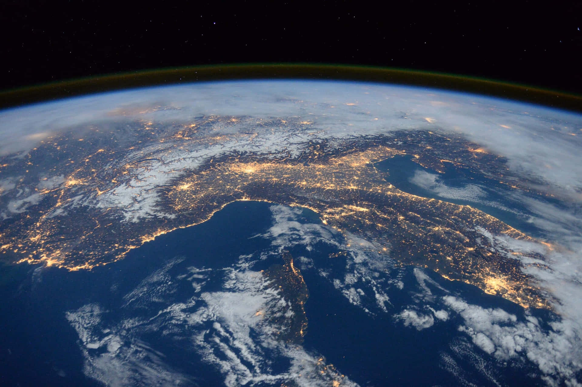 A stunning view of our incredible planet Wallpaper