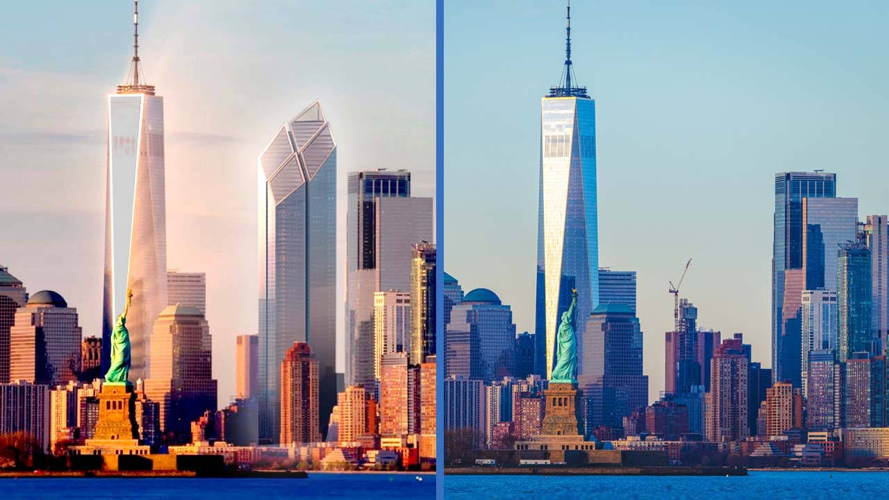 Majestic View of the World Trade Center Wallpaper