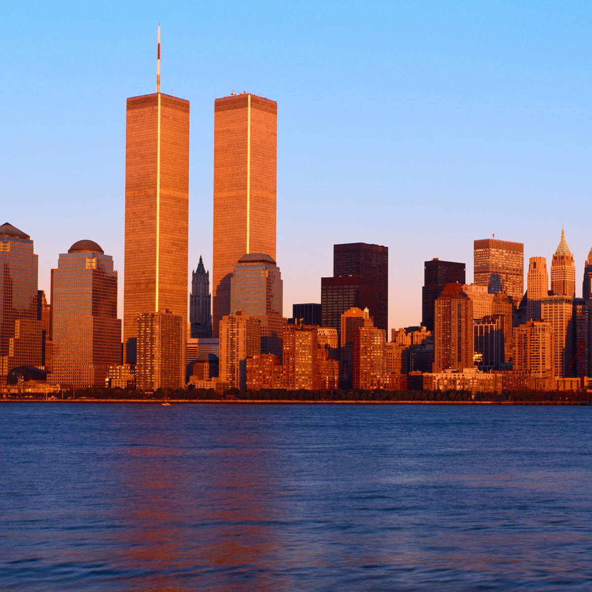 World Trade Center Golden Sunset Wallpaper