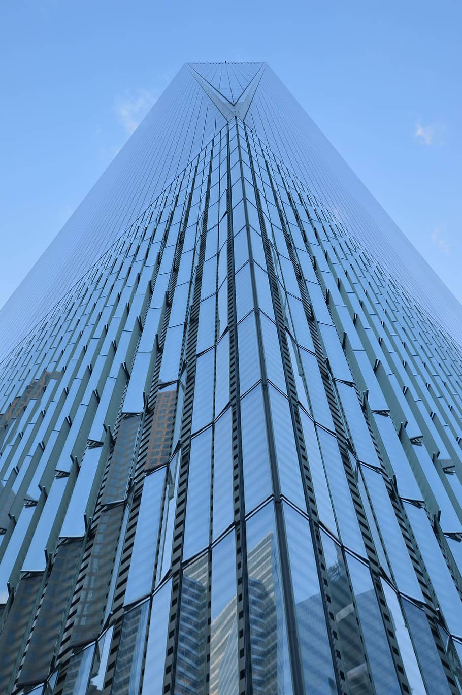 Worldtrade Center New York Edificio Di Grattacieli Alti Sfondo