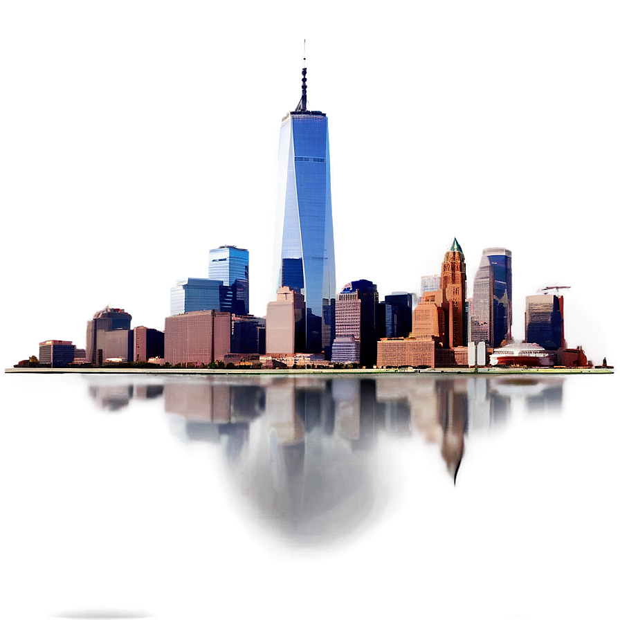 World Trade Center Skyline Png Bfj PNG