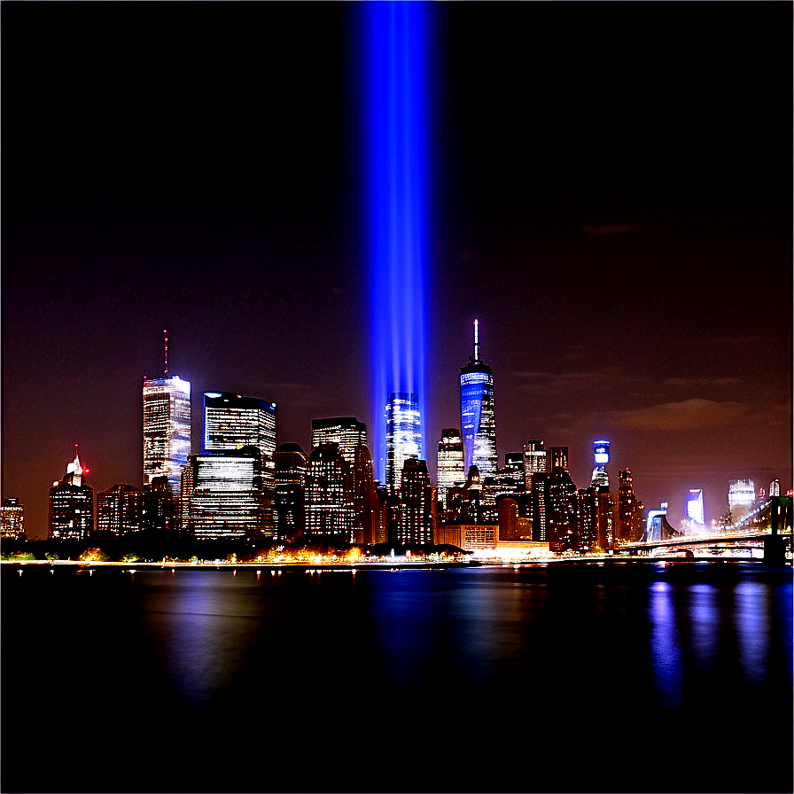 World Trade Center Tribute In Light Png 06202024 PNG