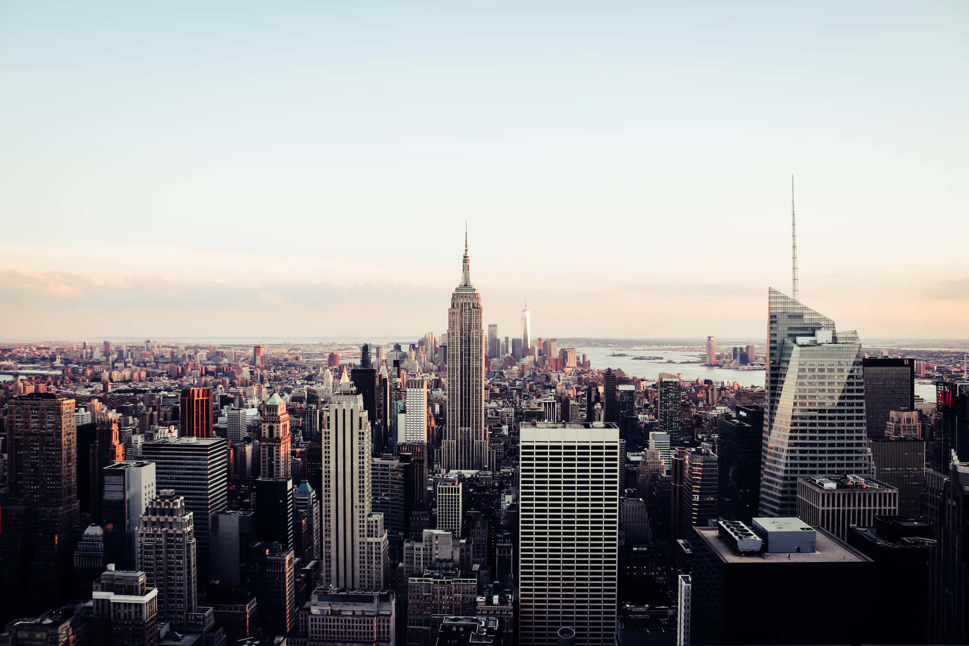 World Travel And Empire State Building Wallpaper