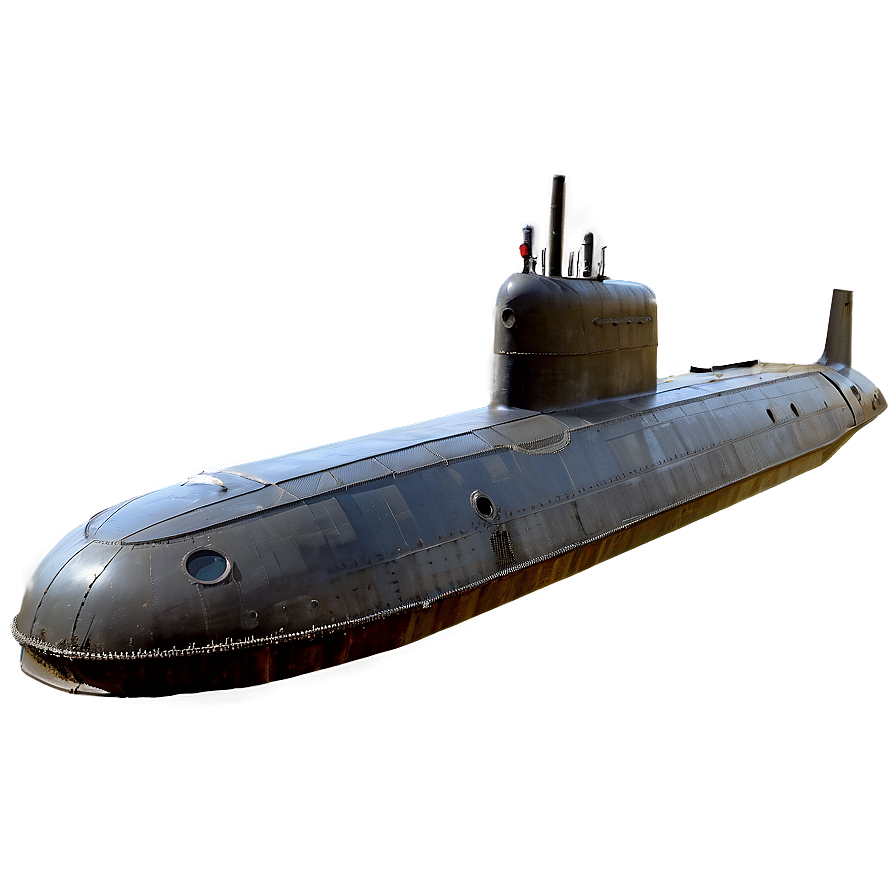 World War Ii Submarine Png 05252024 PNG