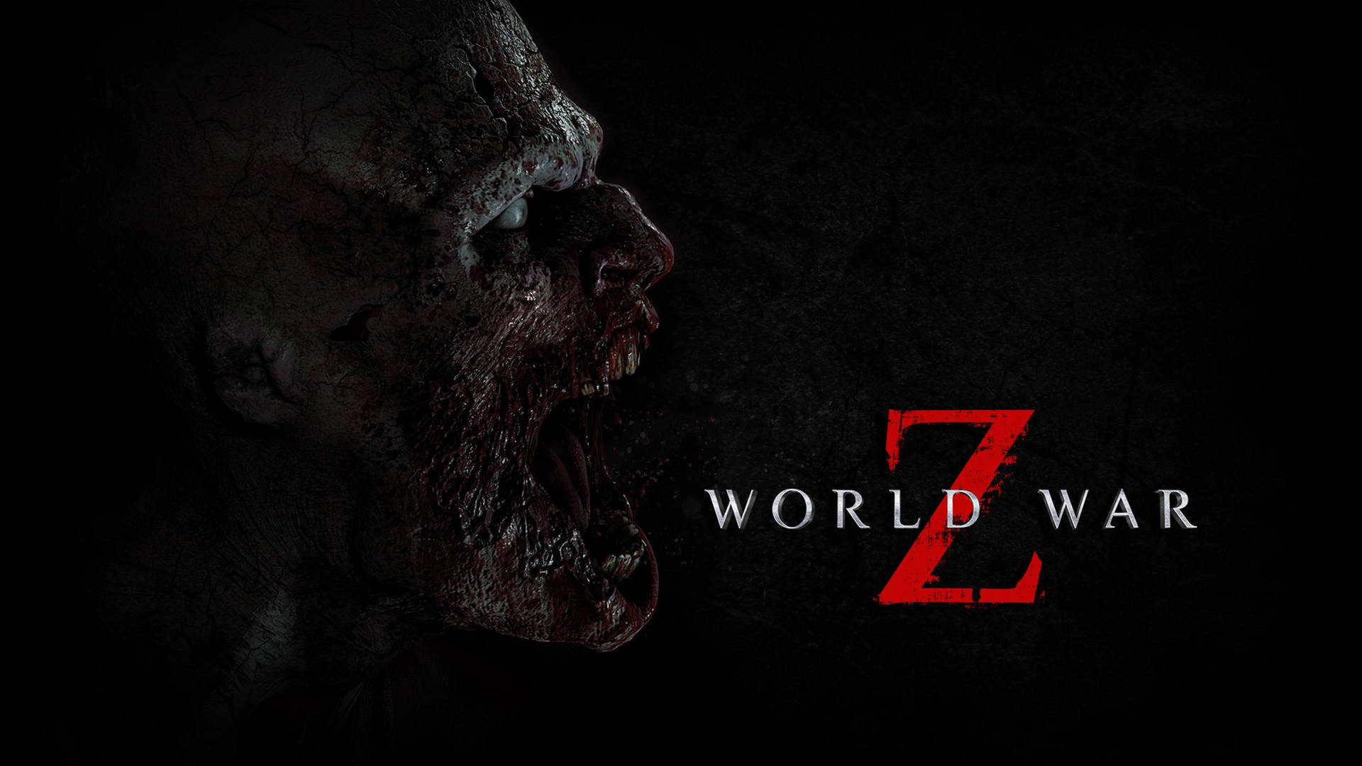 World War Z 4K Zombie Poster Wallpaper