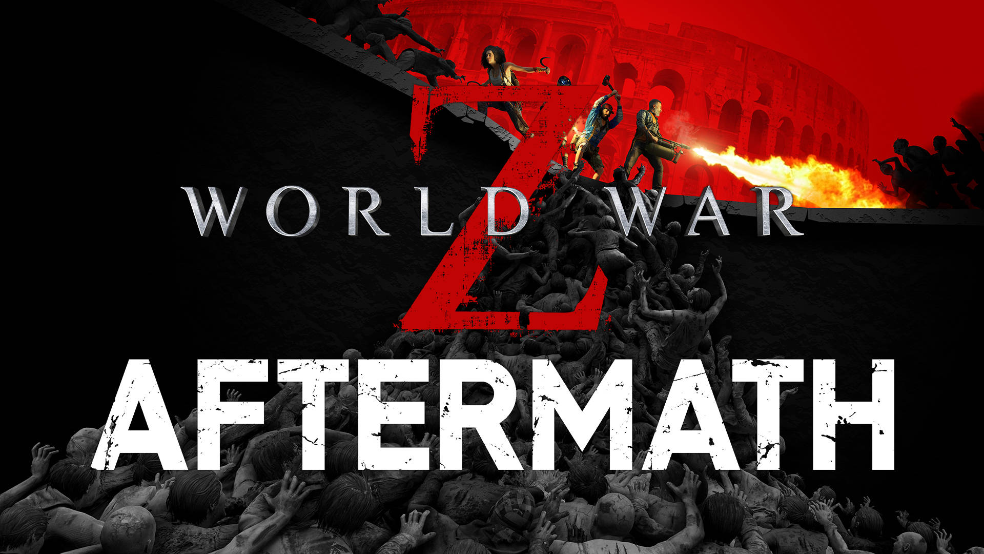 Worldwar Z Aftermath Röd Wallpaper