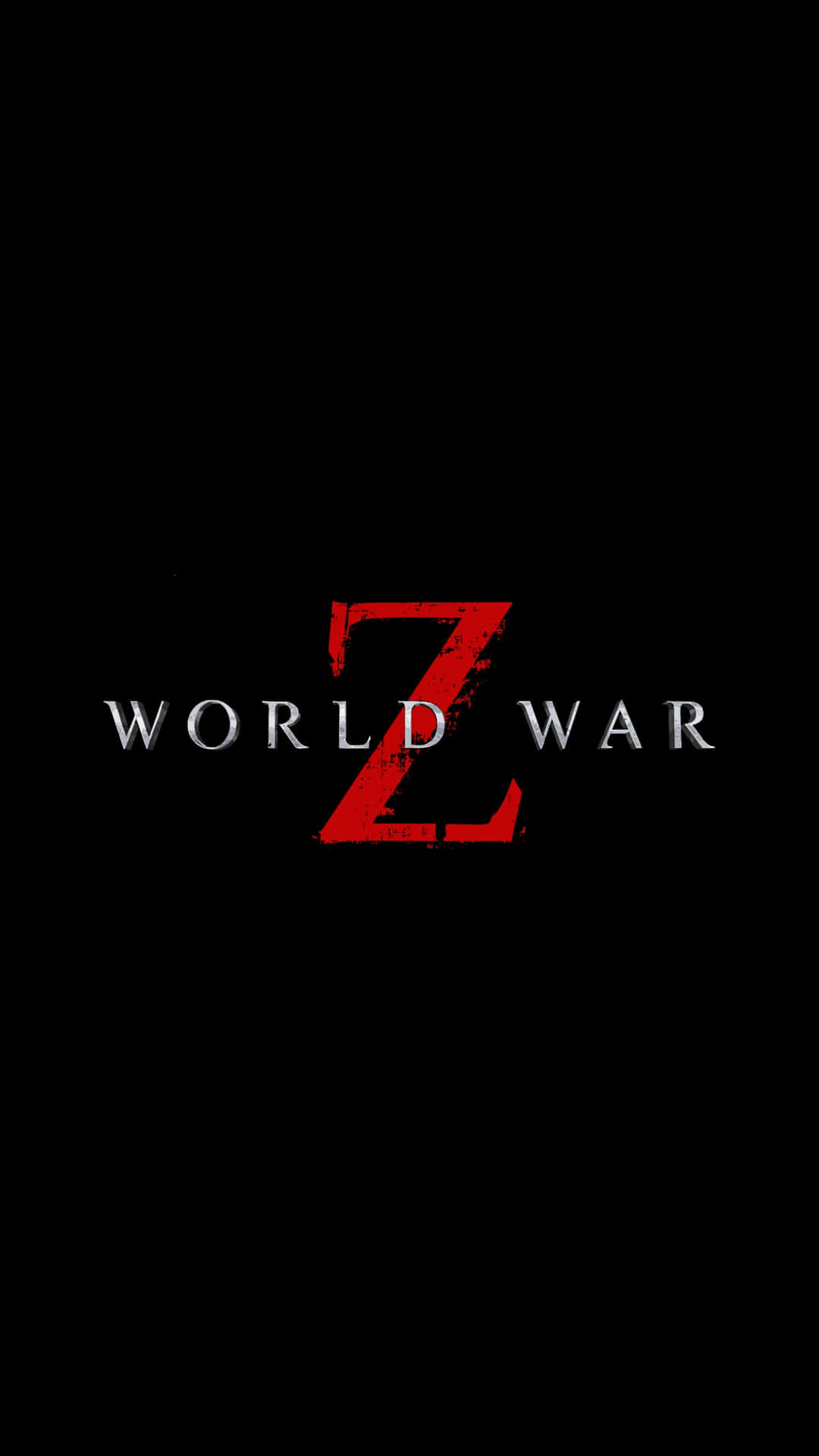 Worldwar Z-logotyp På Svart Bakgrund