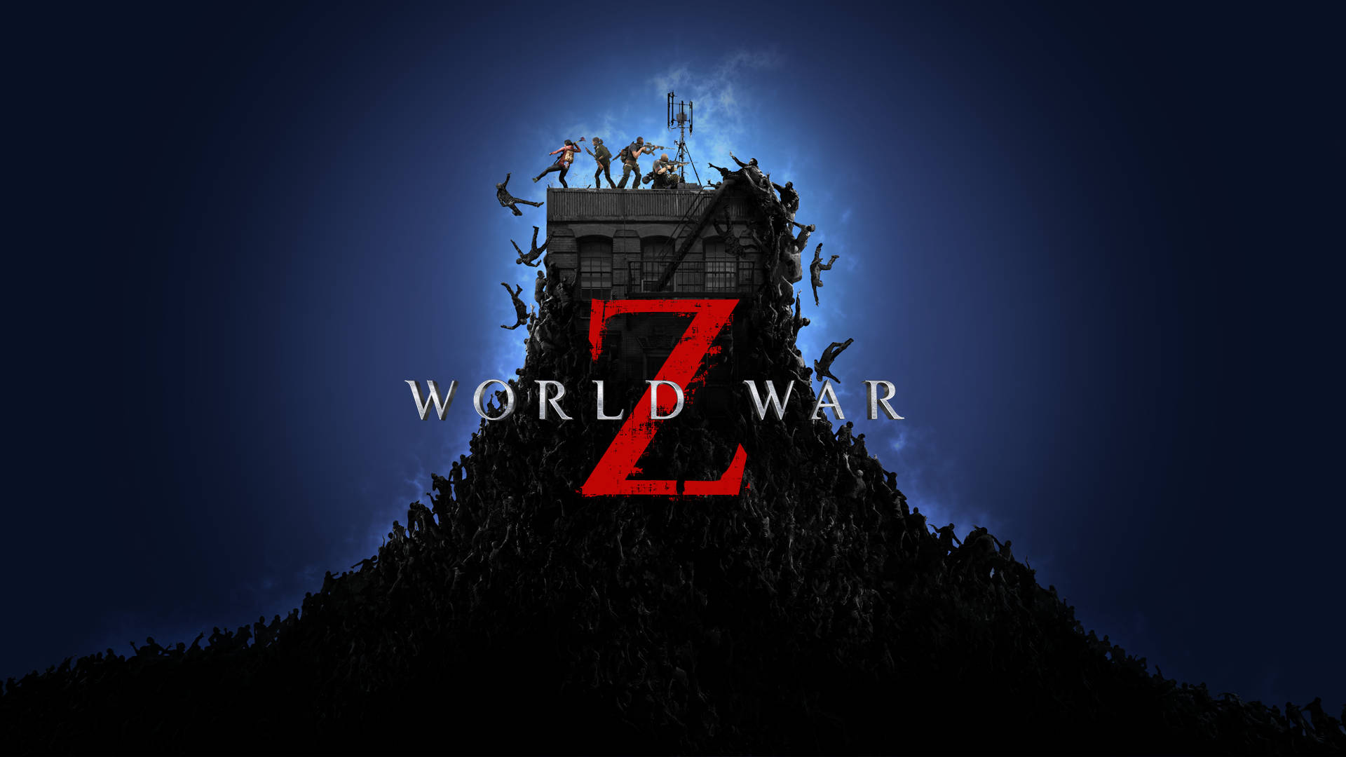 World War Z Fighting Zombies Wallpaper