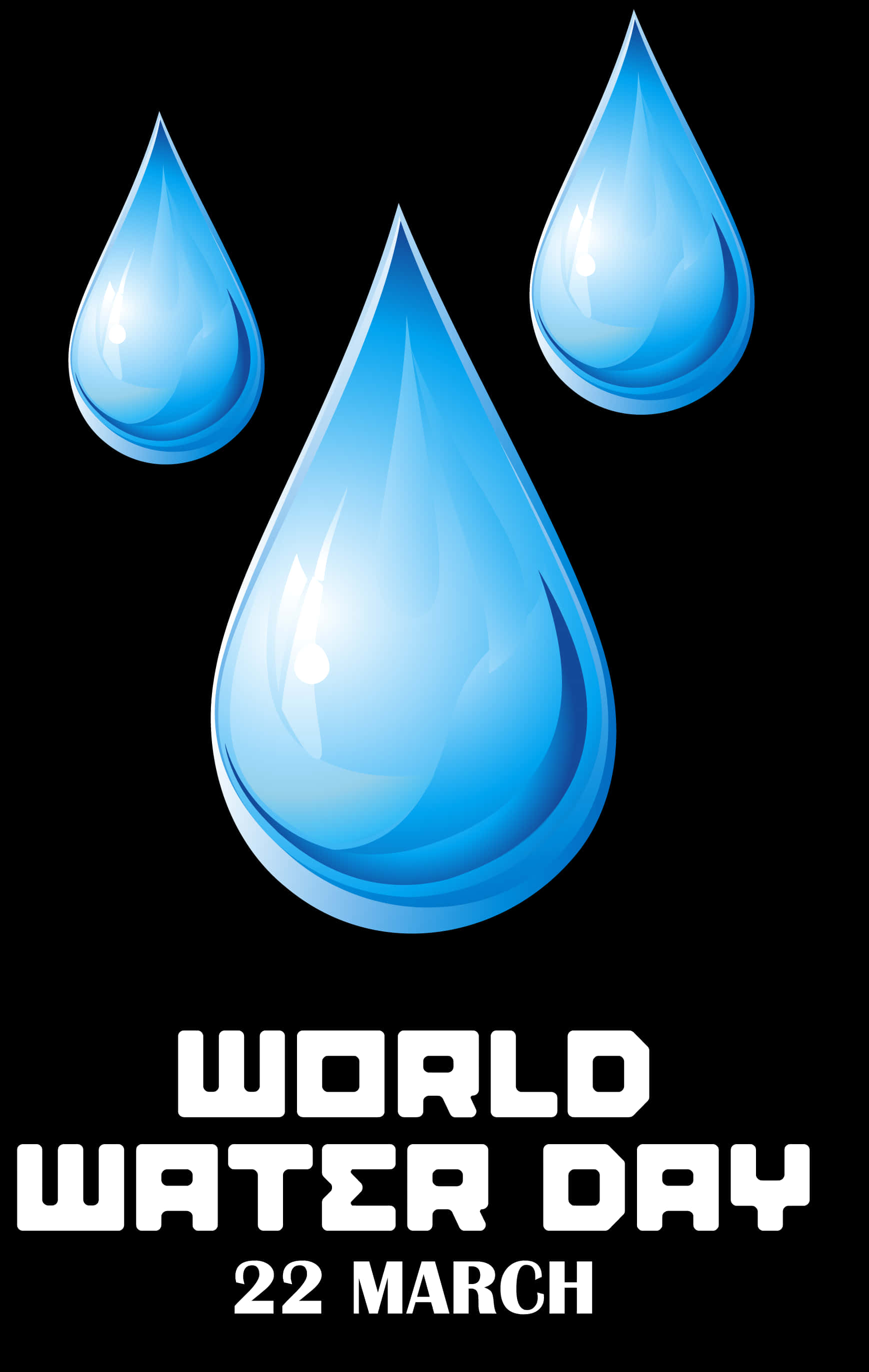 World Water Day Poster PNG
