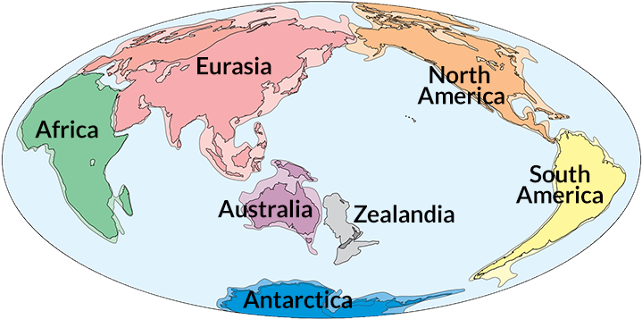 World_ Map_ Including_ Zealandia PNG
