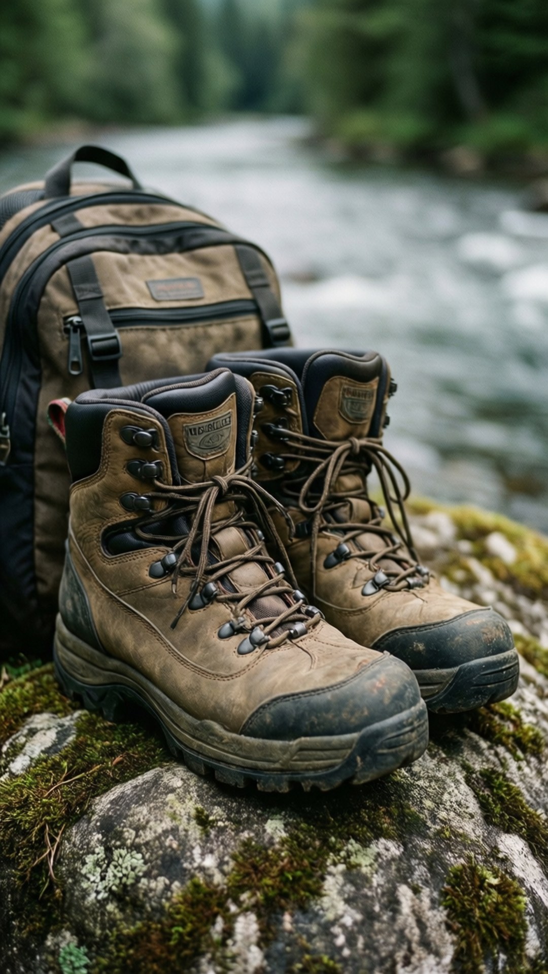 Abgenutzte Stiefel Wallpaper